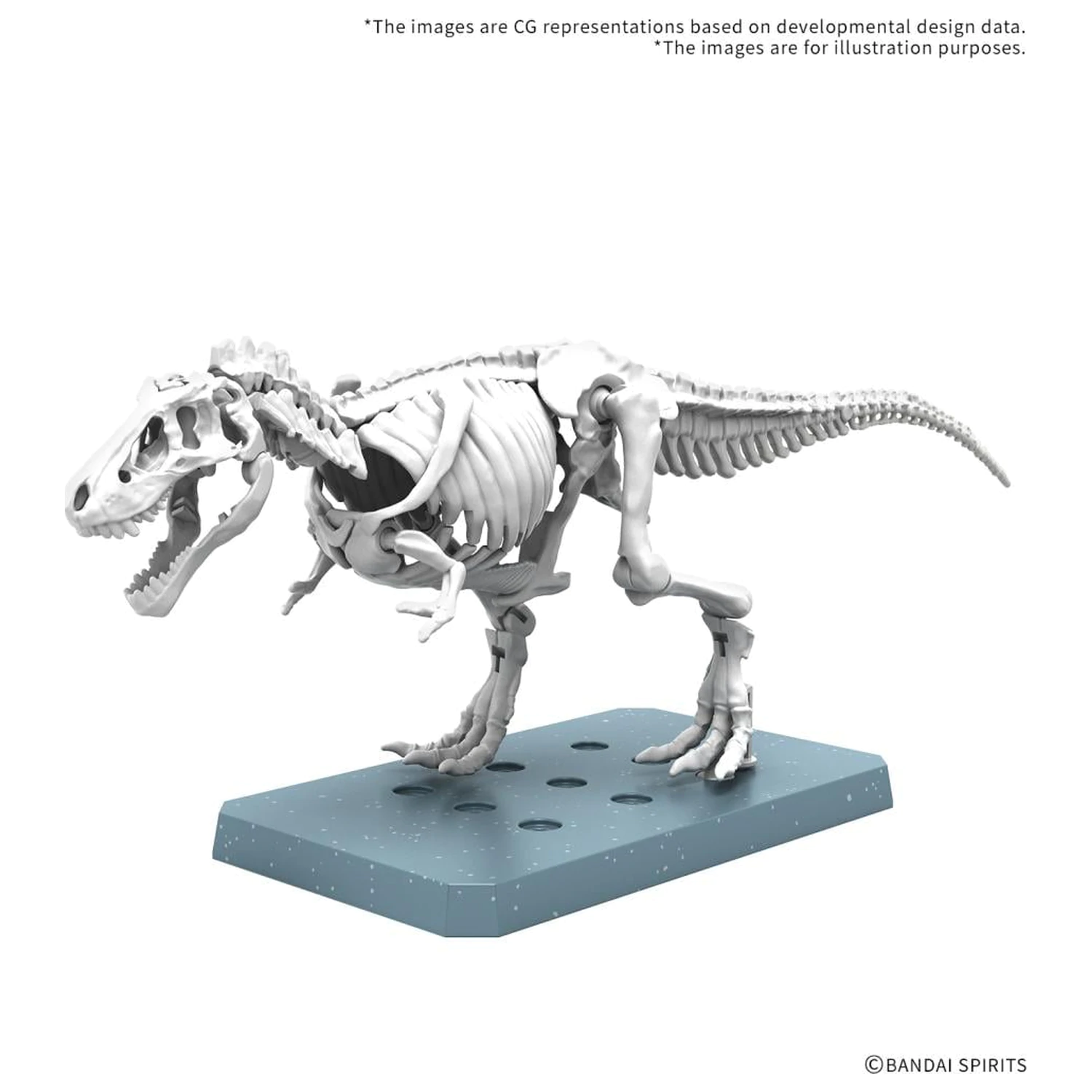 Plannosaurus Tyrannosaurus "Snowfall Area" modell készlet termékfotó