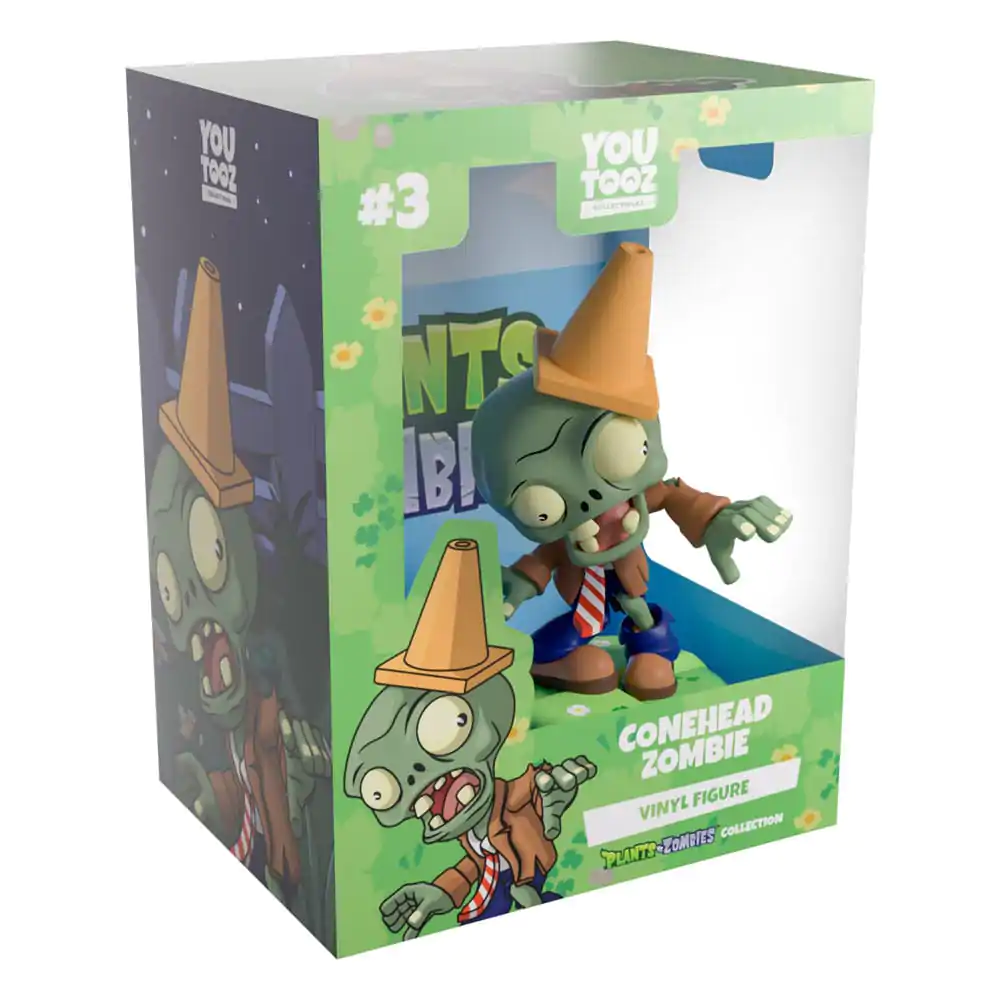Plants vs. Zombies Vinyl figura Conehead Zombie 12 cm       termékfotó
