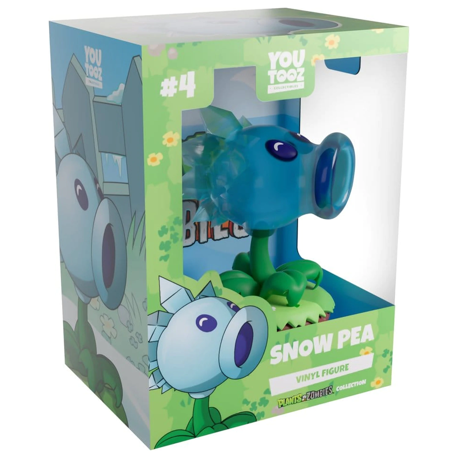 Plants vs. Zombies Vinyl figura Snow Pea 8 cm termékfotó