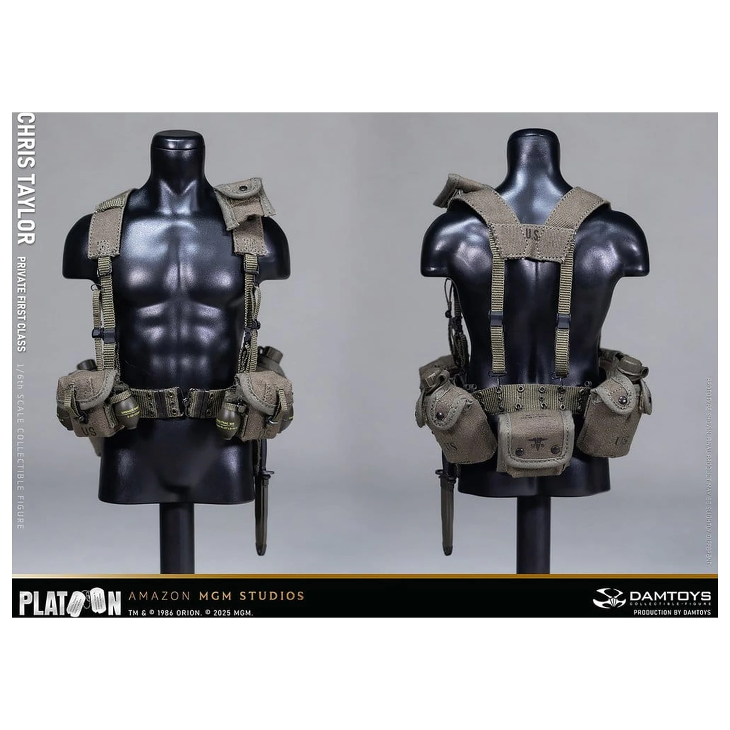 Platoon 1/6 Chris Taylor akciófigura 30 cm termékfotó