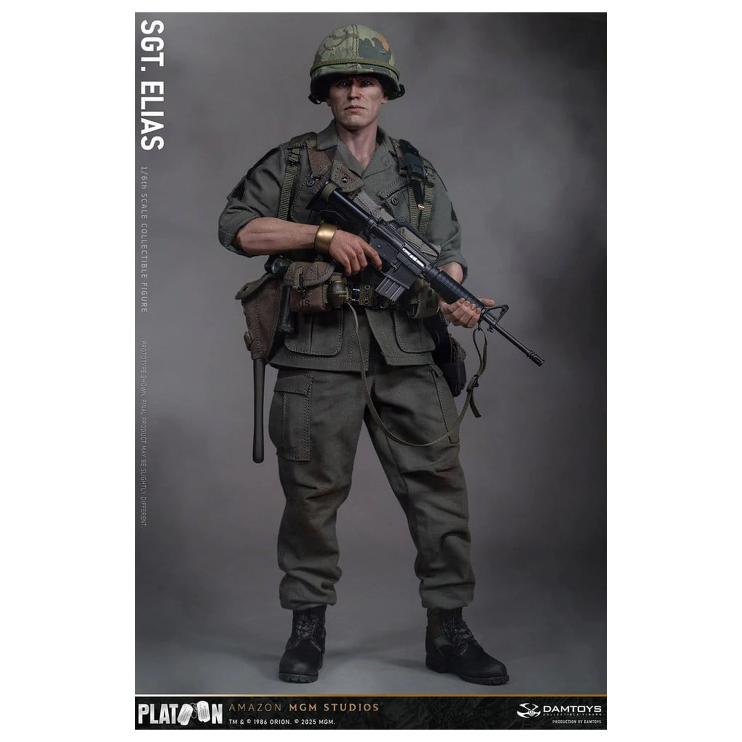 Platoon 1/6 Sergeant Elias akciófigura 30 cm termékfotó