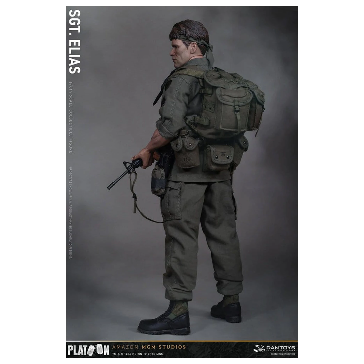 Platoon 1/6 Sergeant Elias akciófigura 30 cm termékfotó