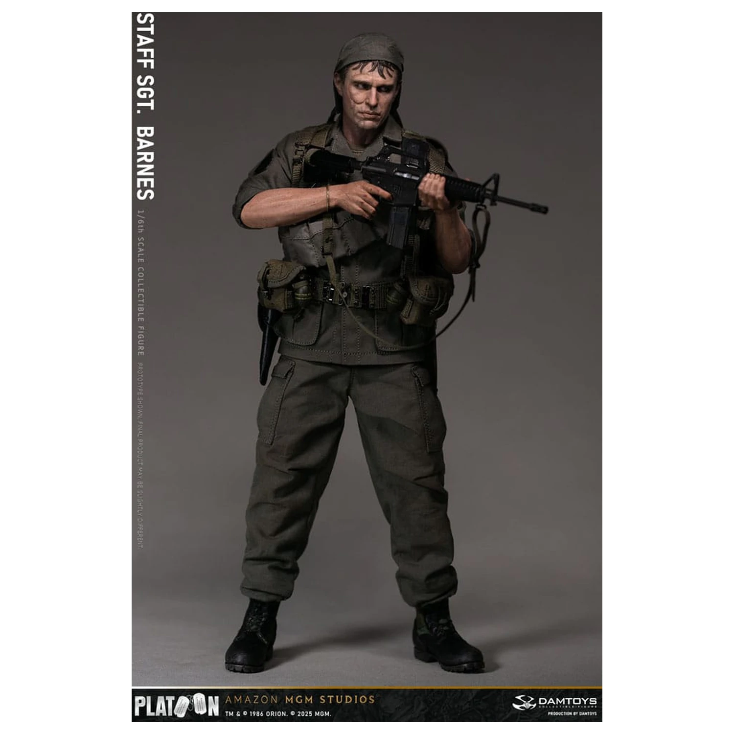 Platoon 1/6 Staff Sergeant Barnes akciófigura 30 cm termékfotó