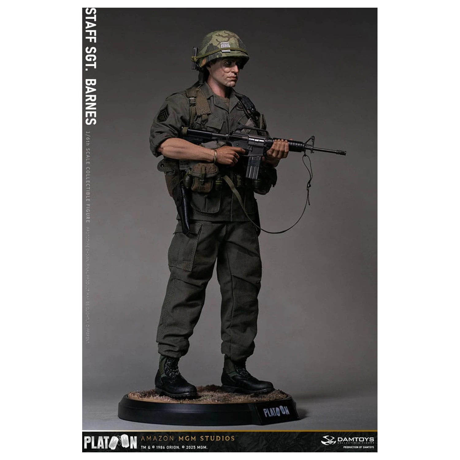 Platoon 1/6 Staff Sergeant Barnes akciófigura 30 cm termékfotó