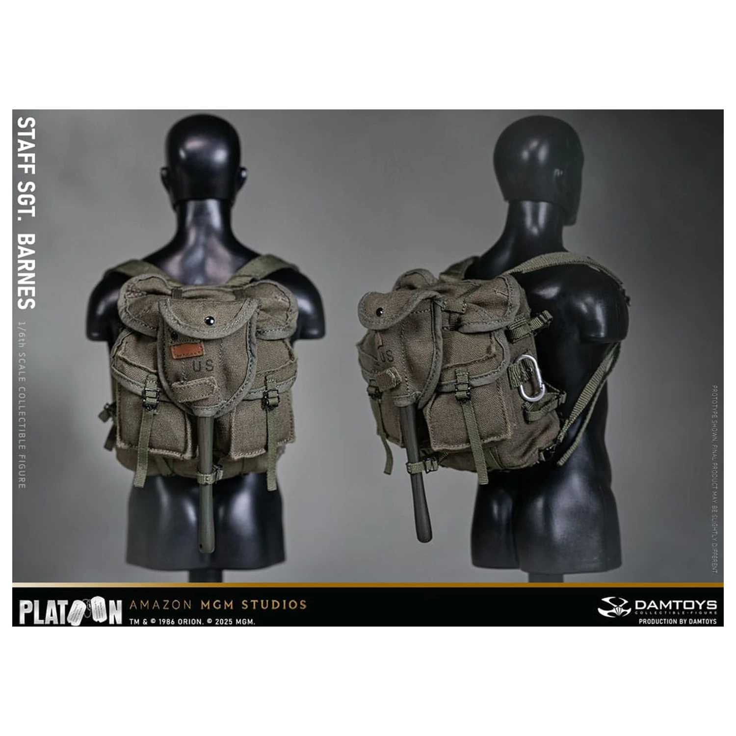 Platoon 1/6 Staff Sergeant Barnes akciófigura 30 cm termékfotó