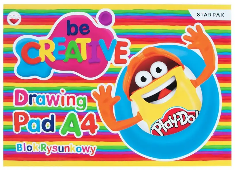 Play-Doh A/4 vázlatfüzet, rajzfüzet 20 lapos termékfotó