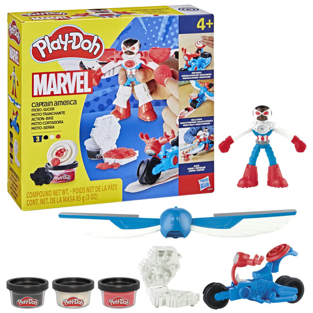 Play-Doh Captain America Motor mower játék termékfotó