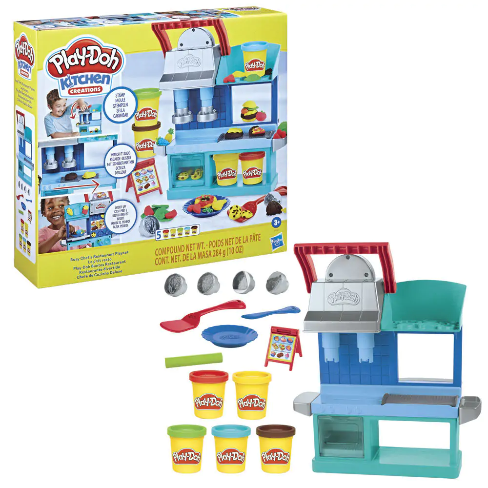 Play-Doh Fun Restaurant Kitchen játékcsomag termékfotó