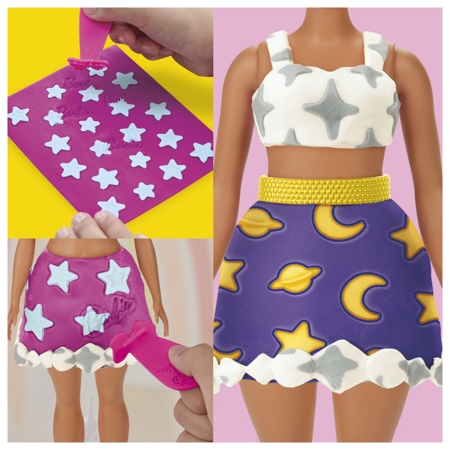 Play-Doh játék Barbie Sparkles and Gems termékfotó