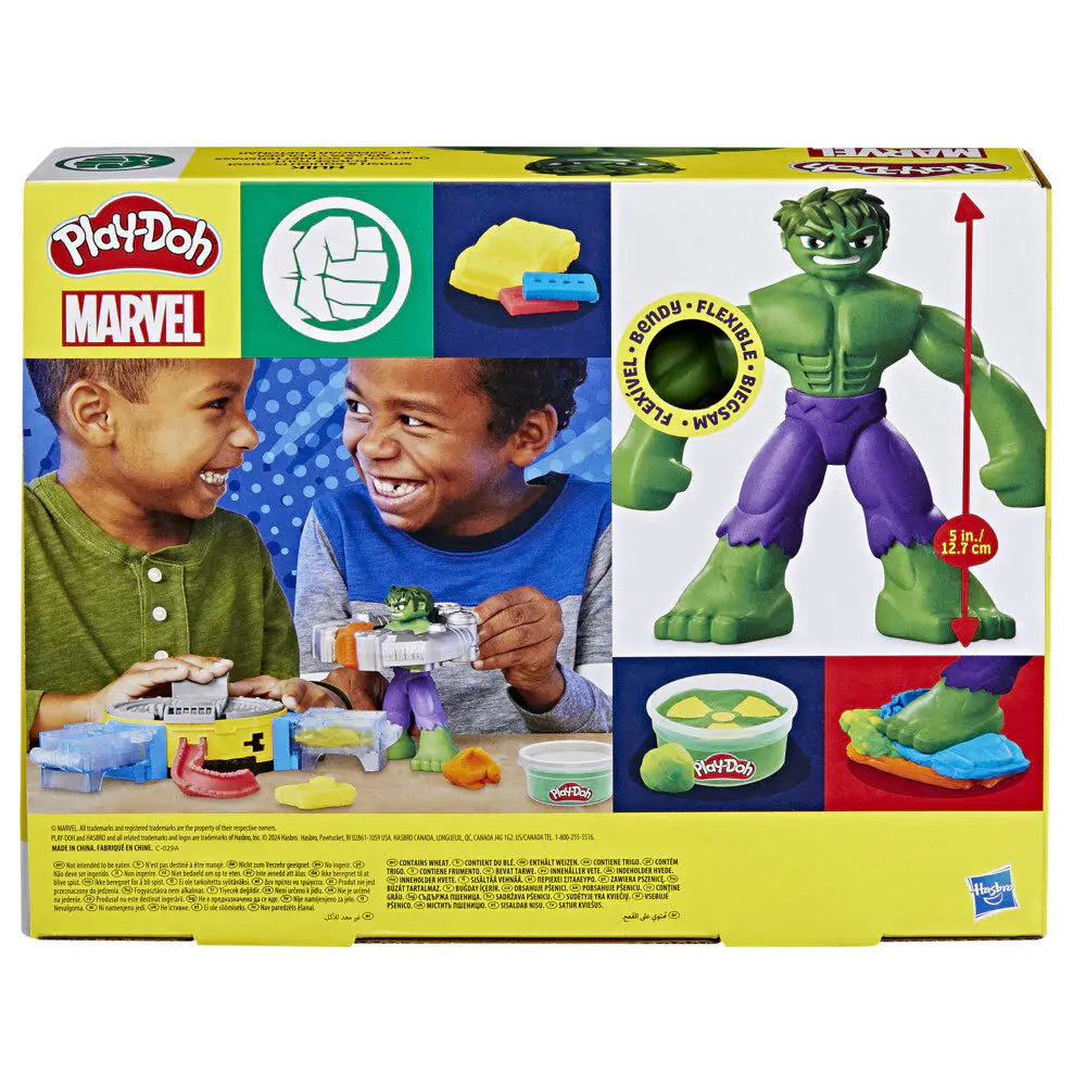 Play-Doh Marvel Hulk Crushes and shapes játék termékfotó