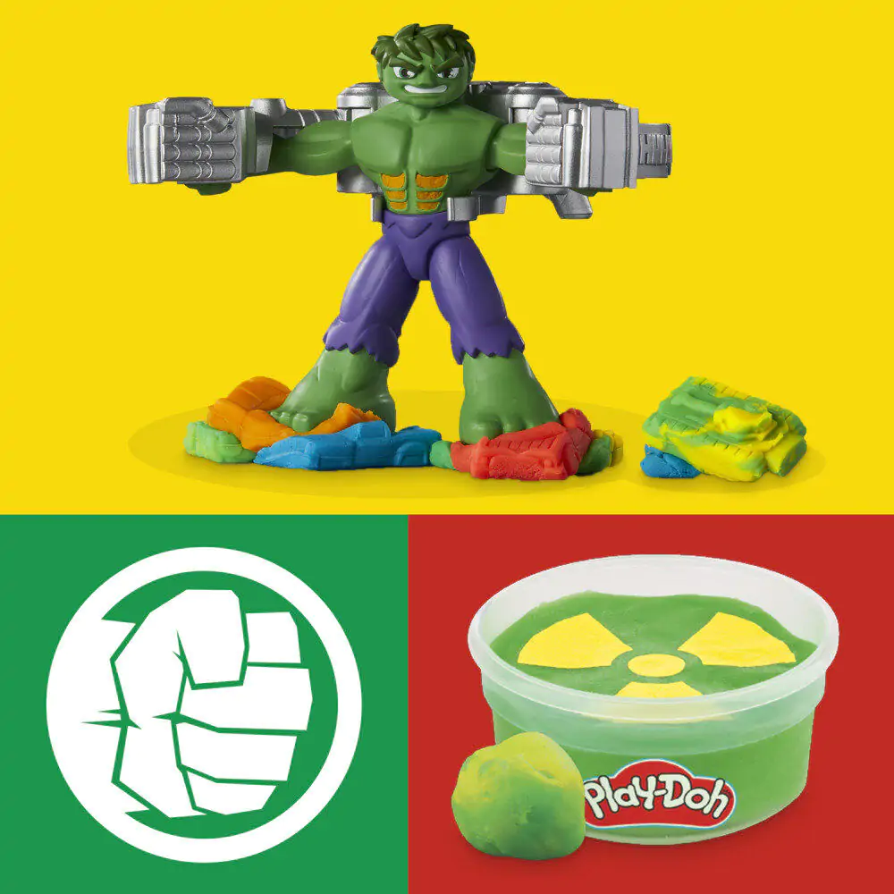 Play-Doh Marvel Hulk Crushes and shapes játék termékfotó