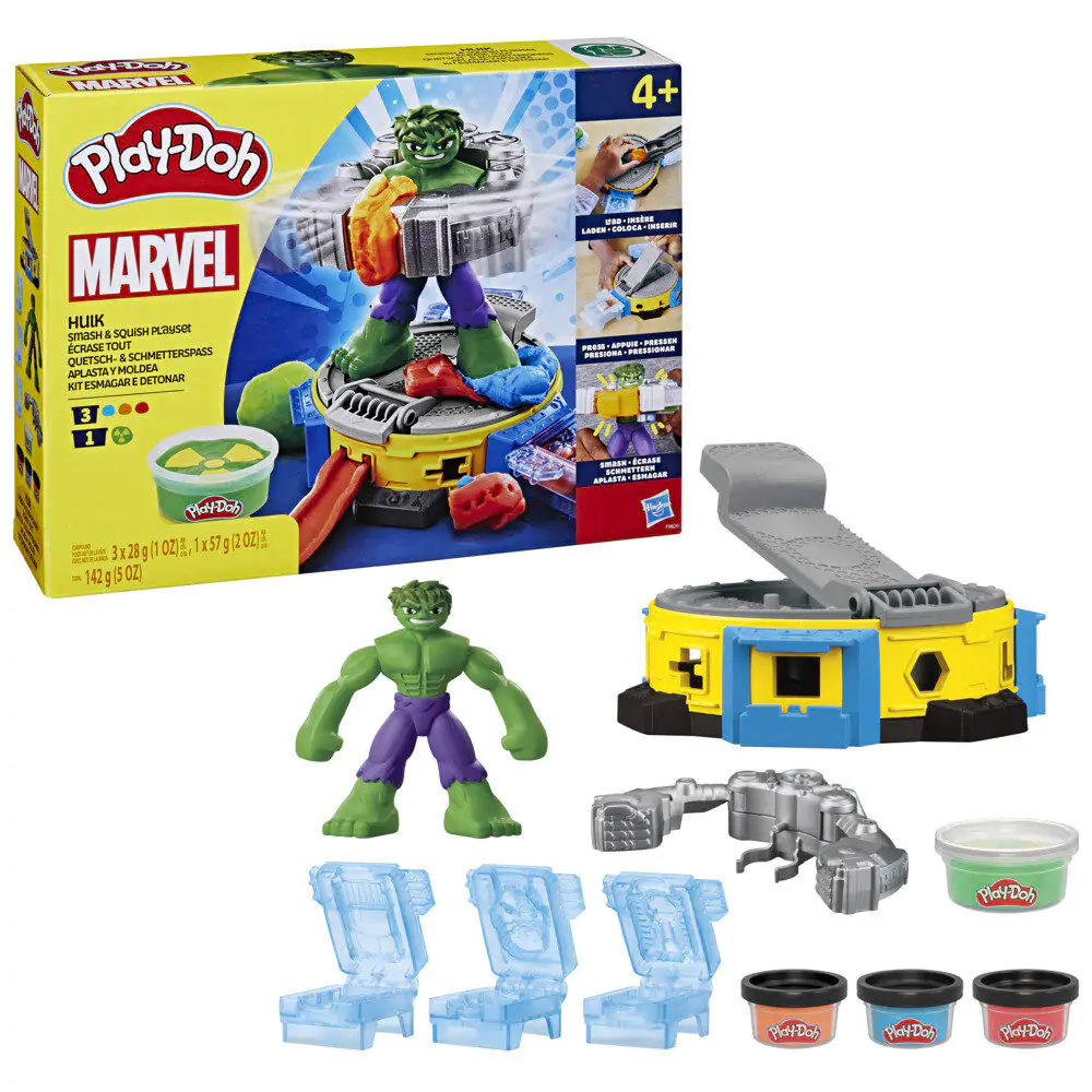 Play-Doh Marvel Hulk Crushes and shapes játék termékfotó