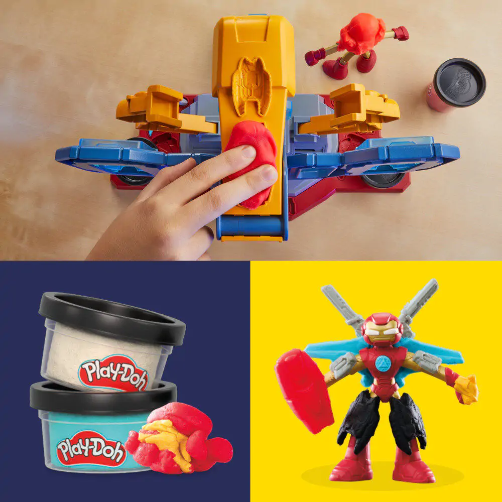 Play-Doh Marvel Iron Man Armour laboratory játék termékfotó