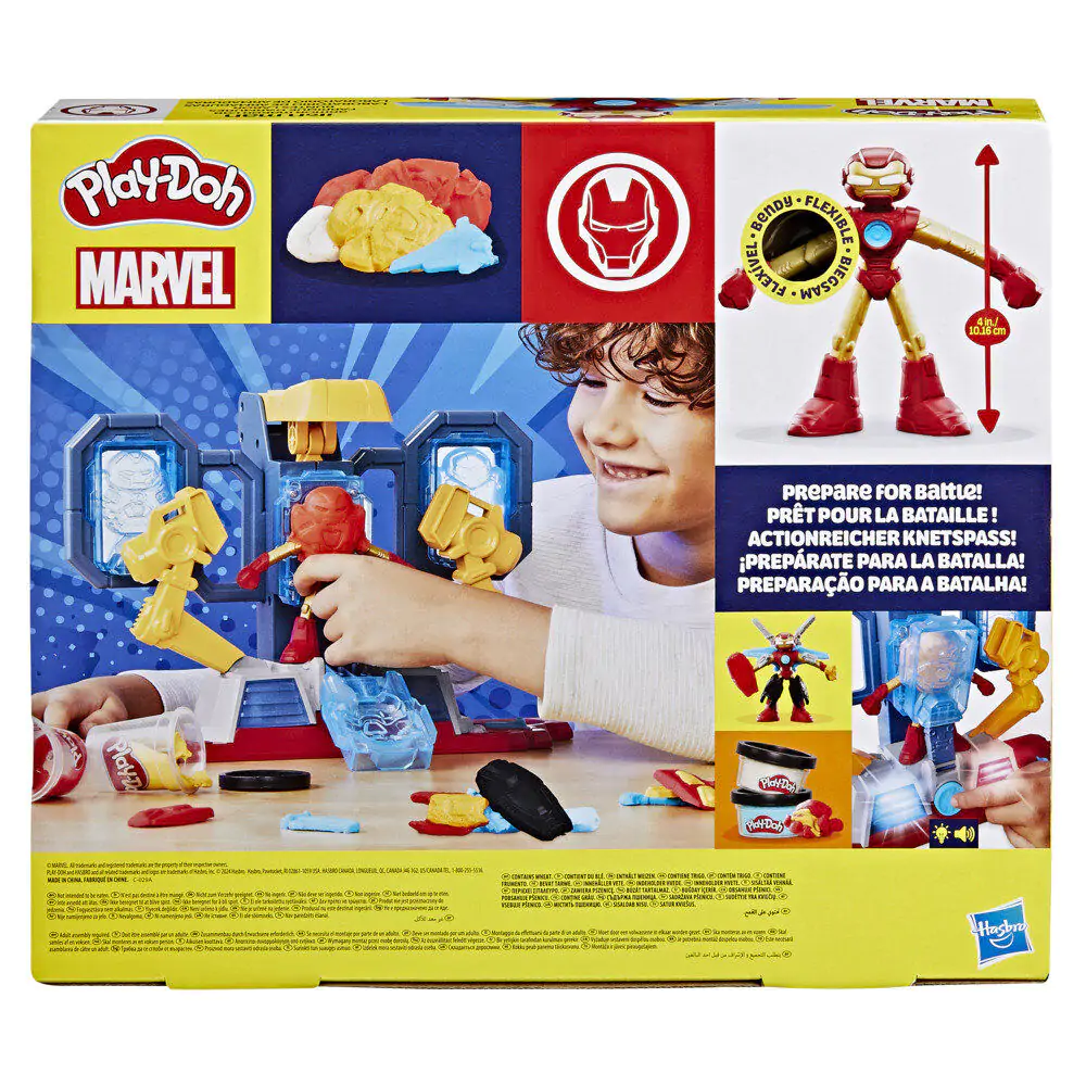 Play-Doh Marvel Iron Man Armour laboratory játék termékfotó