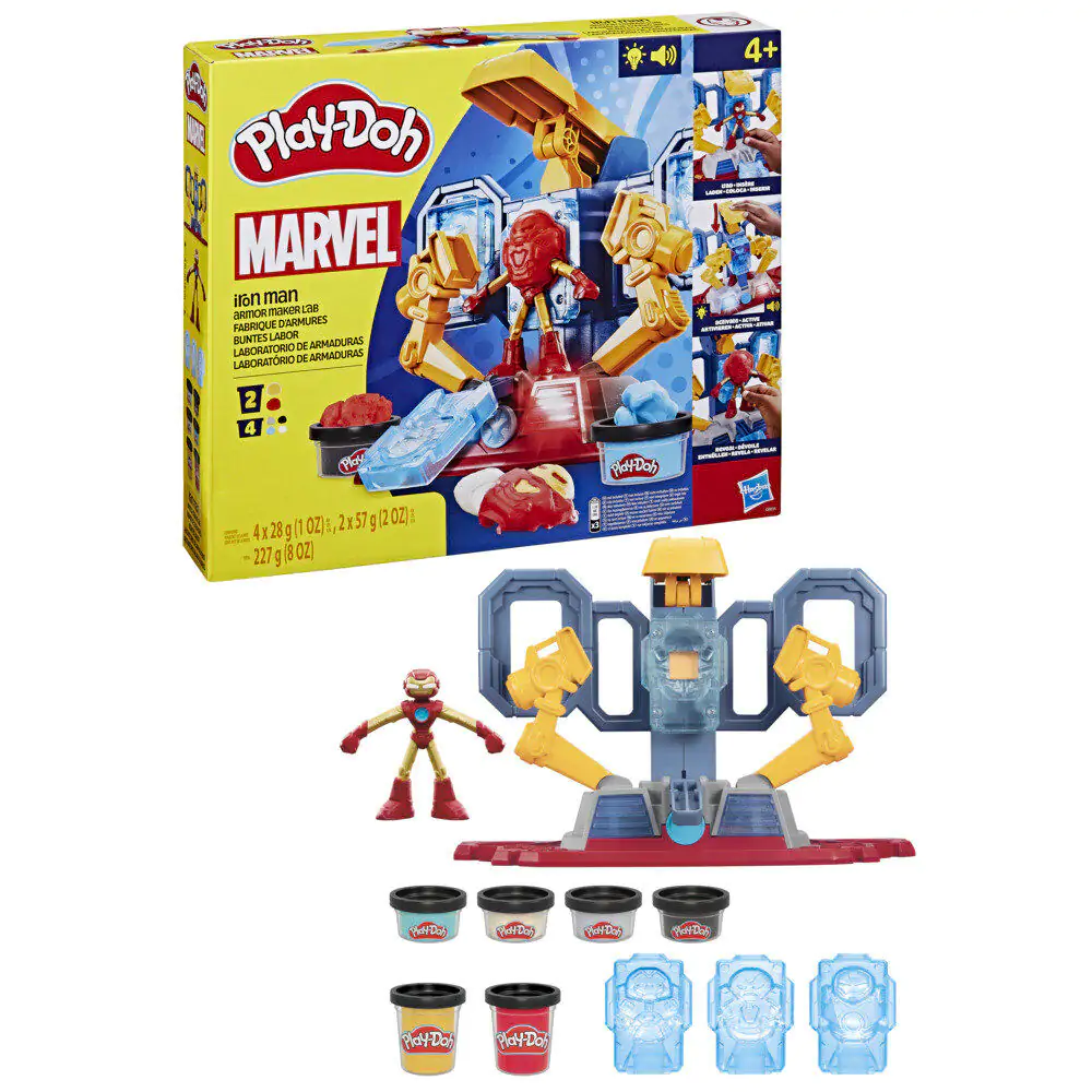 Play-Doh Marvel Iron Man Armour laboratory játék termékfotó