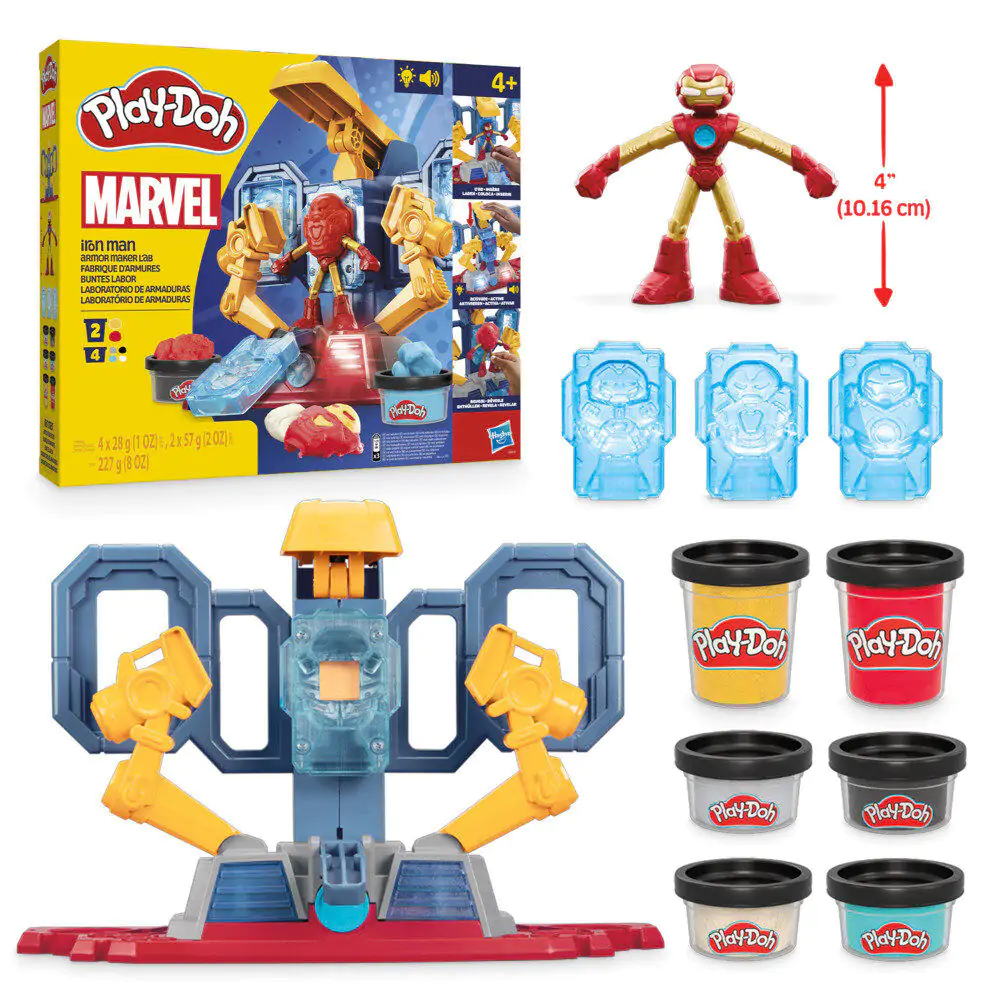 Play-Doh Marvel Iron Man Armour laboratory játék termékfotó