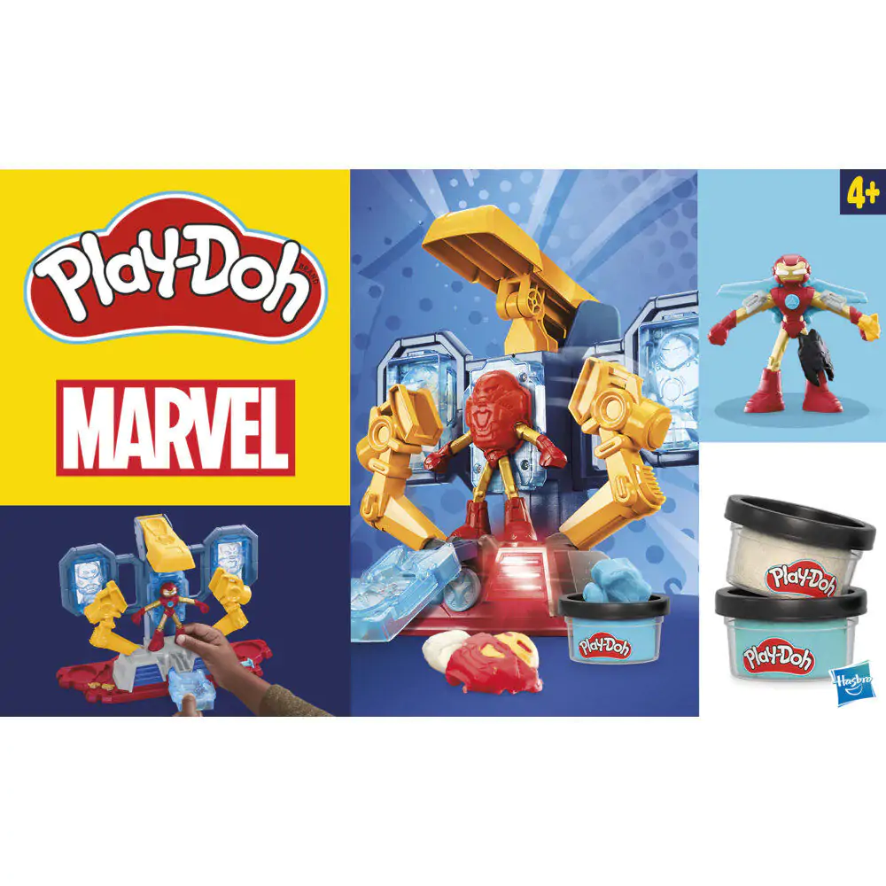 Play-Doh Marvel Iron Man Armour laboratory játék termékfotó