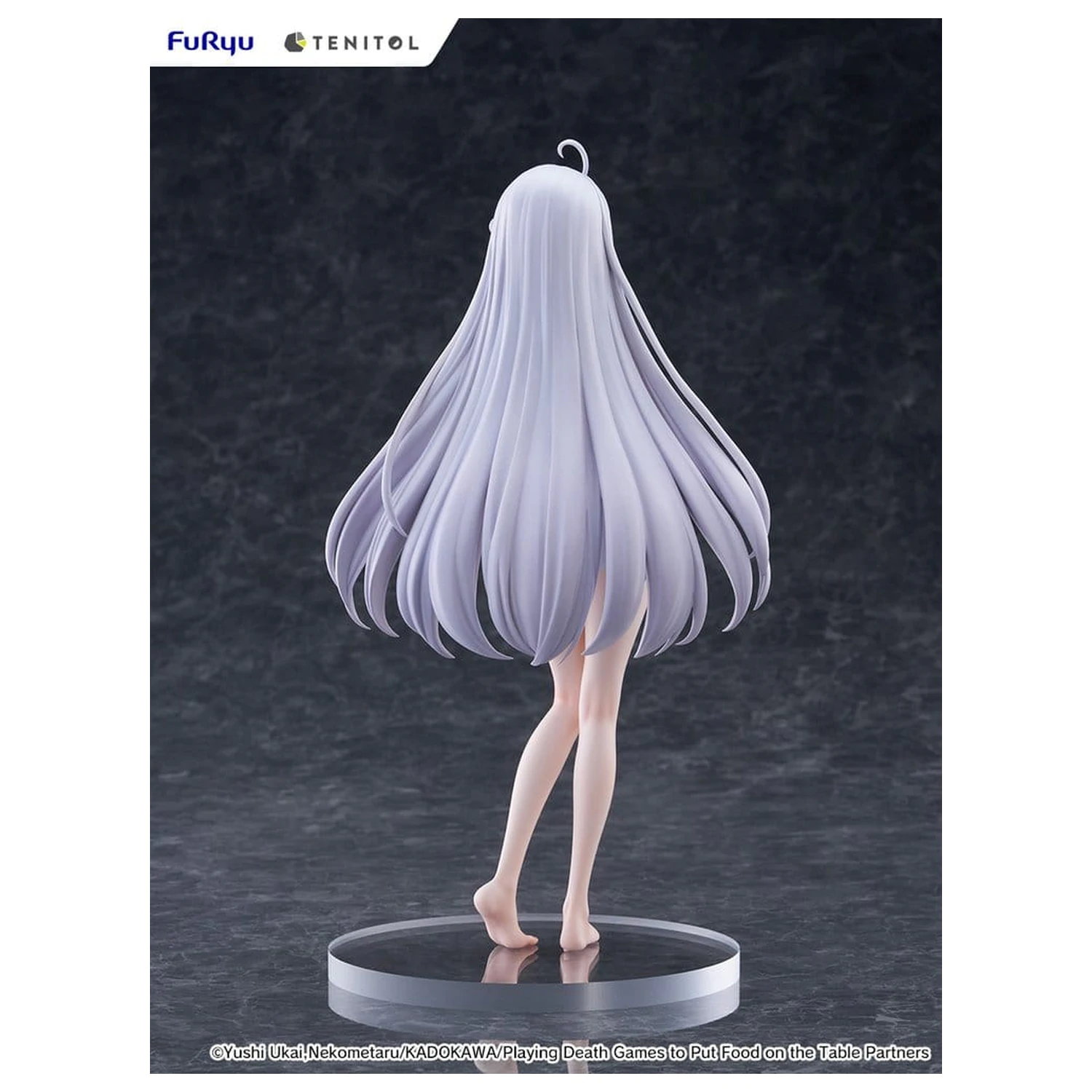 Playing Death Games to Put Food on the Table Light Novel Yuki Golden Bath Ver. PVC szobor figura 30 cm termékfotó