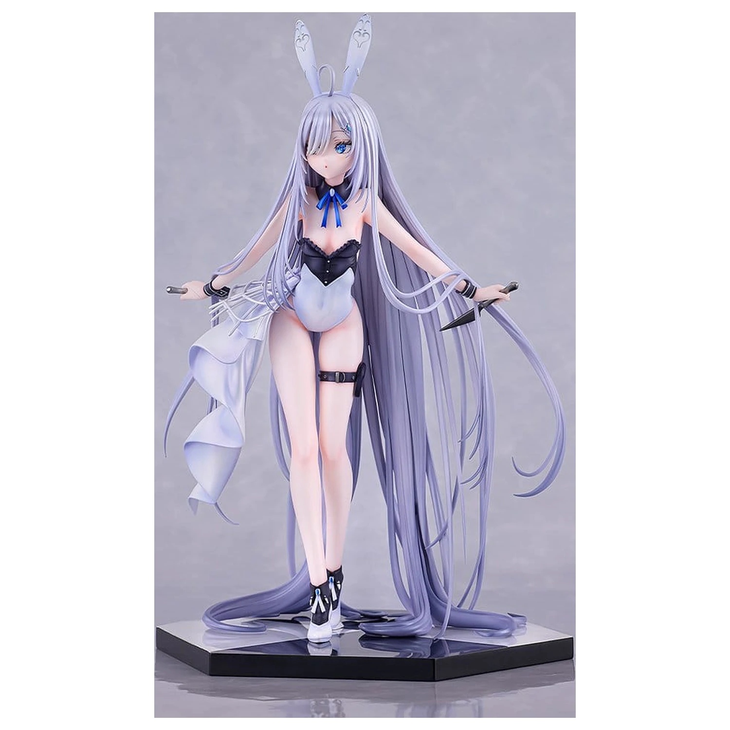 Playing Death Games to Put Food on the Table Wolf 1/7 Holo Light Novel bunny Ver. illustration by Jyuu Ayakura PVC szobor figura 23 cm  termékfotó