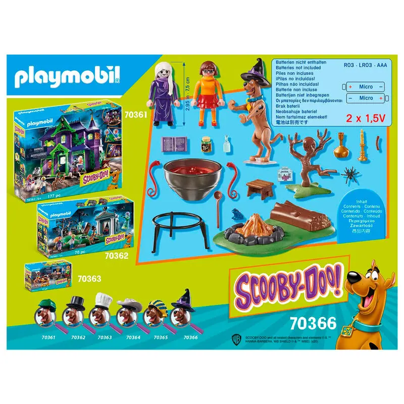 Playmobil Scooby-Doo! Adventure in the Witches Cauldron termékfotó