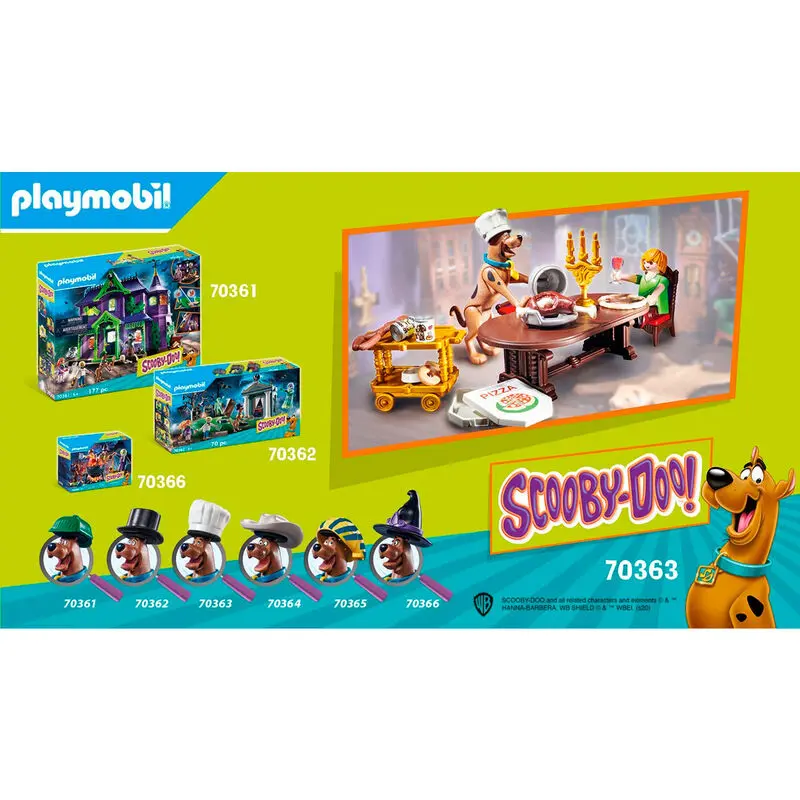 Playmobil Scooby-Doo! Vacsora Bozonttal termékfotó