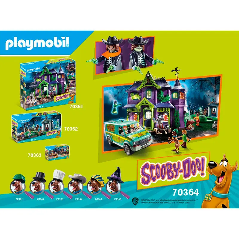 Playmobil Scooby-Doo! Vadnyugati kaland termékfotó