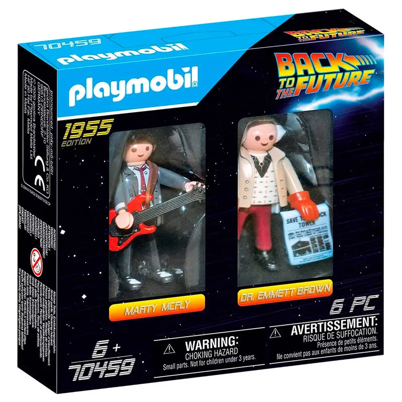 Playmobil Vissza a jövőbe Marty Mcfly és Dr. Emmett Brown 2 figurás csomag termékfotó