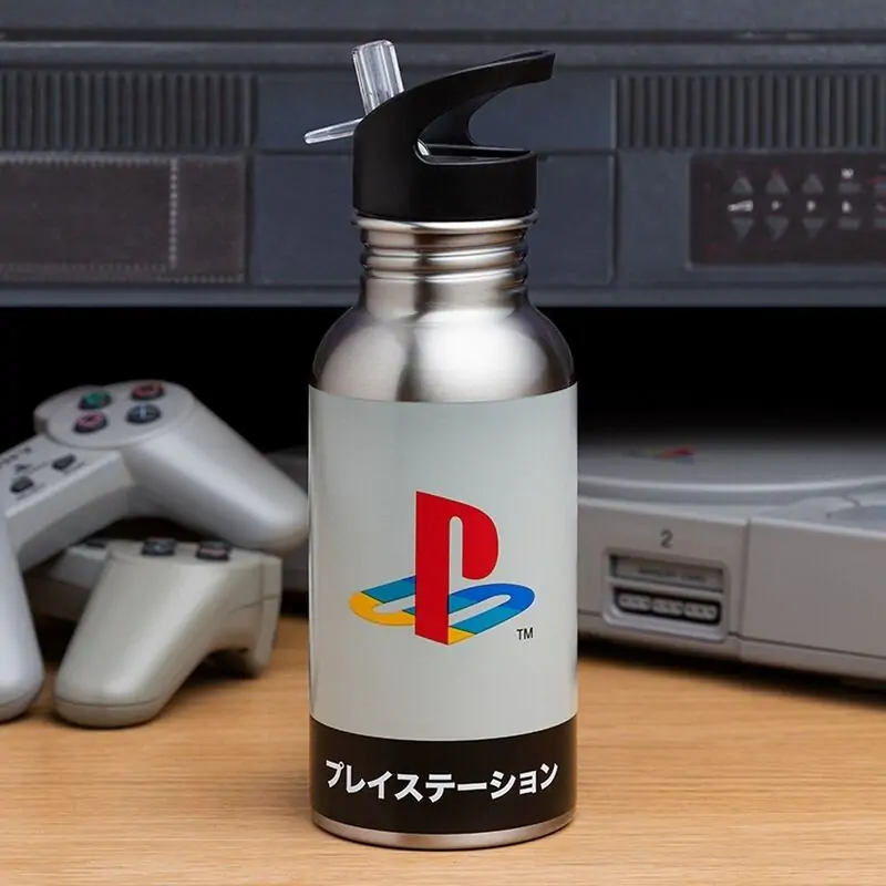 PlayStation 1 stainless steel bottle 500ml termékfotó