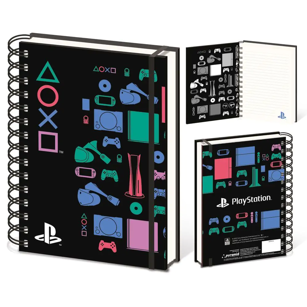 PlayStation A5 jegyzetfüzet termékfotó