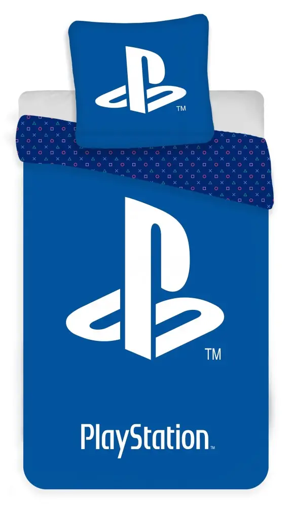PlayStation ágyneműhuzat Logo 140×200cm, 70×90 cm termékfotó