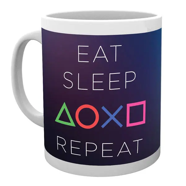 Playstation Eat Sleep bögre termékfotó