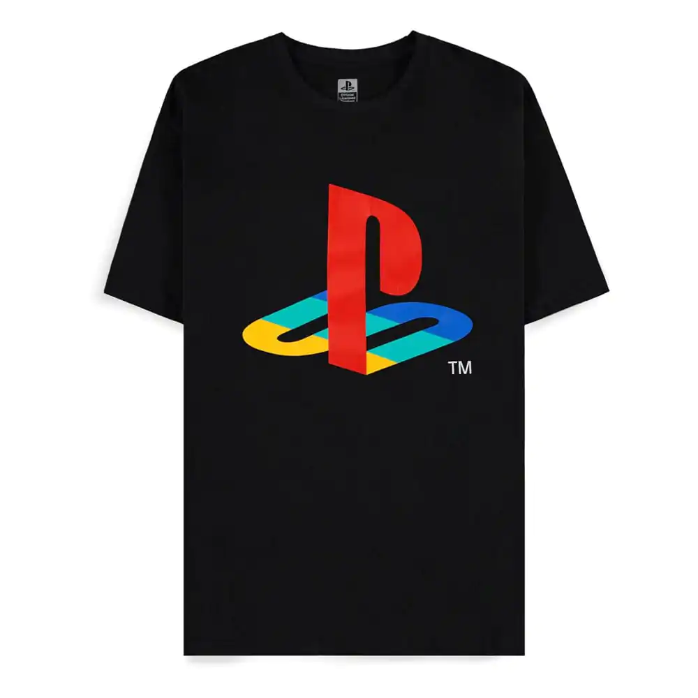 PlayStation Logo Black póló termékfotó