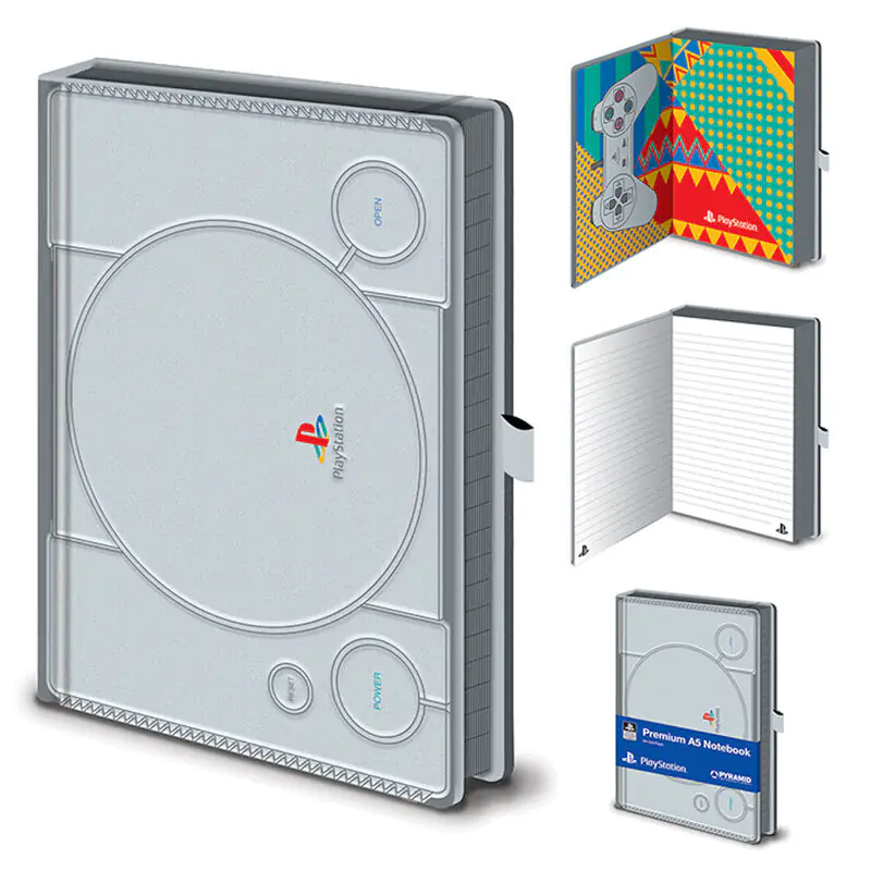 PlayStation PS1 A5 jegyzetfüzet termékfotó