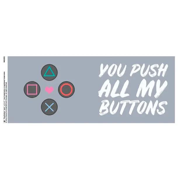 Playstation Push My Buttons bögre termékfotó