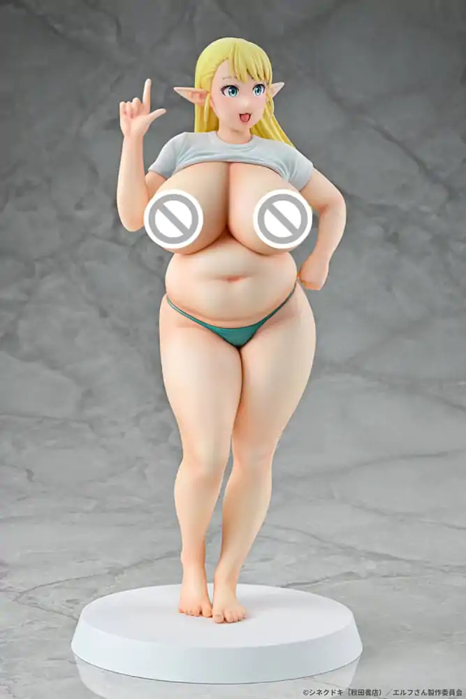 Plus-Sized Elf PVC szobor figura 1/7 Elfuda 26 cm  termékfotó