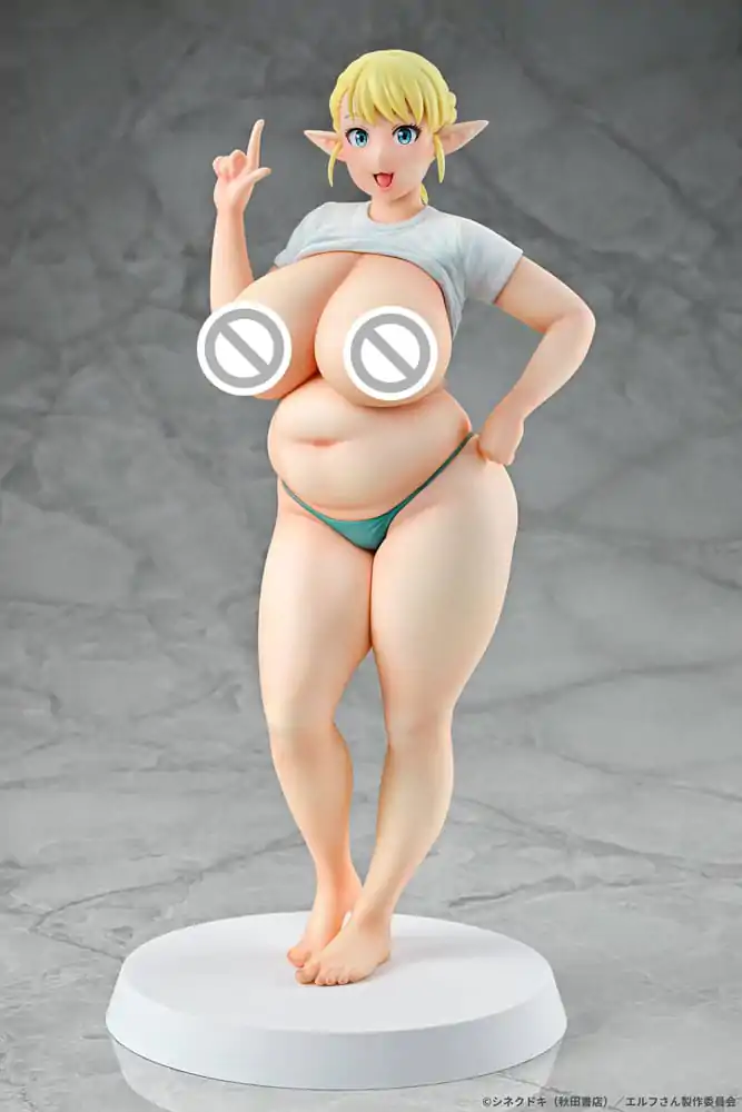 Plus-Sized Elf PVC szobor figura 1/7 Elfuda 26 cm  termékfotó