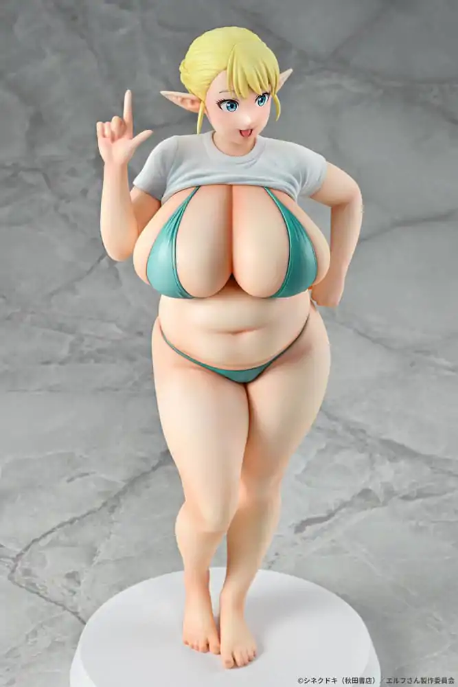 Plus-Sized Elf PVC szobor figura 1/7 Elfuda 26 cm  termékfotó
