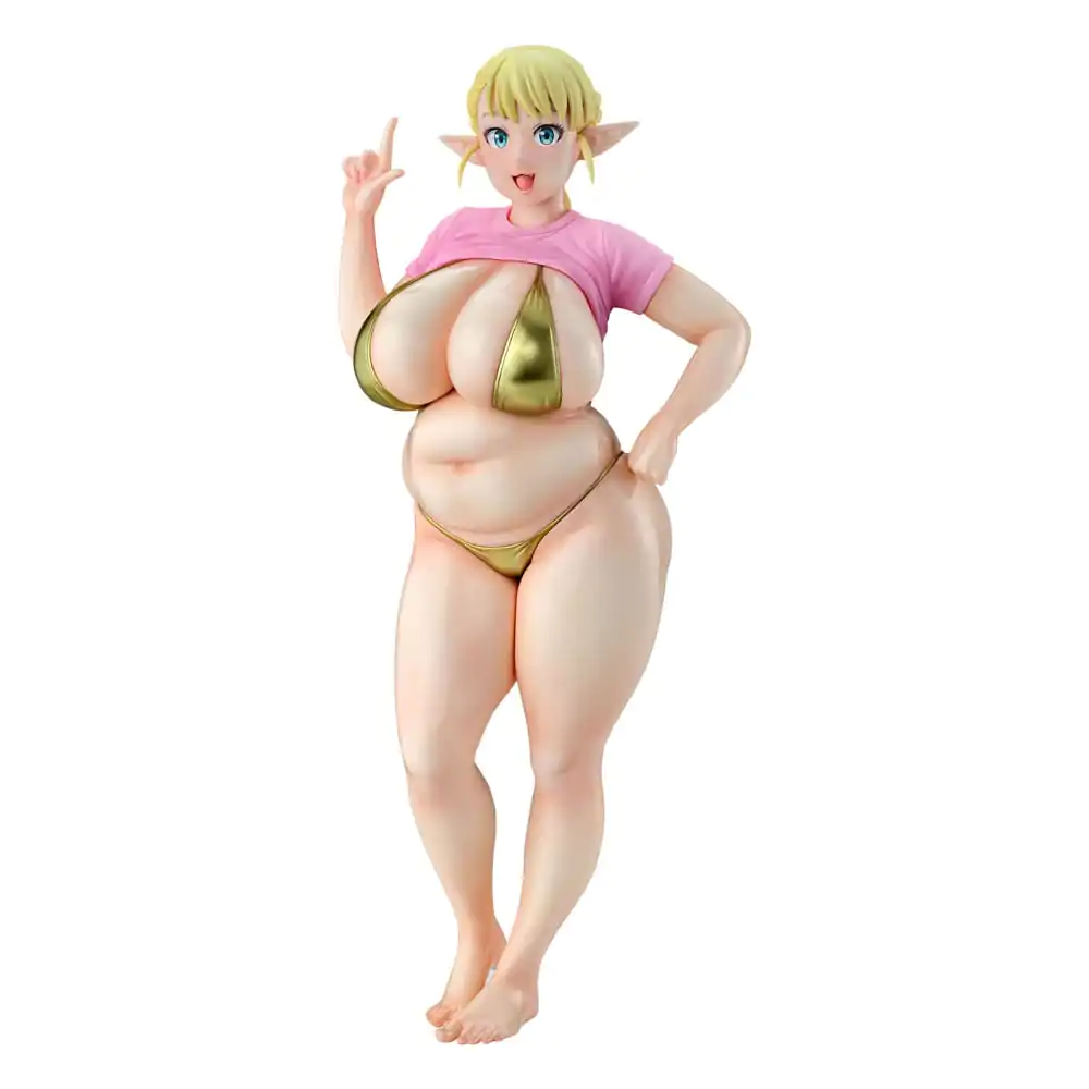 Plus-Sized Elf PVC szobor figura 1/7 Elfuda Gold Ver. 26 cm  termékfotó