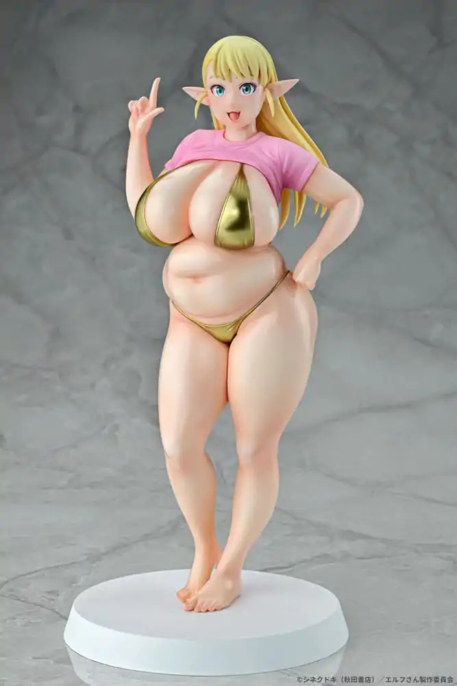 Plus-Sized Elf PVC szobor figura 1/7 Elfuda Gold Ver. 26 cm  termékfotó