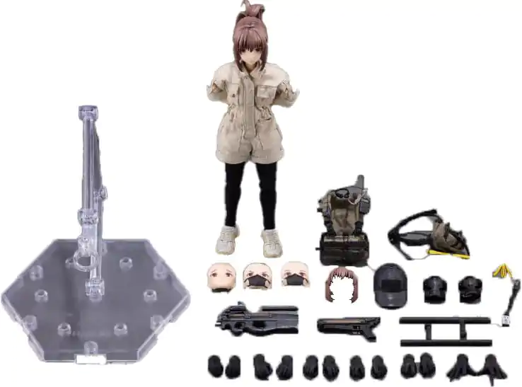 Pocket Art Action 1/12 PA006 Reizei Hiyo the Security akciófigura 15 cm termékfotó