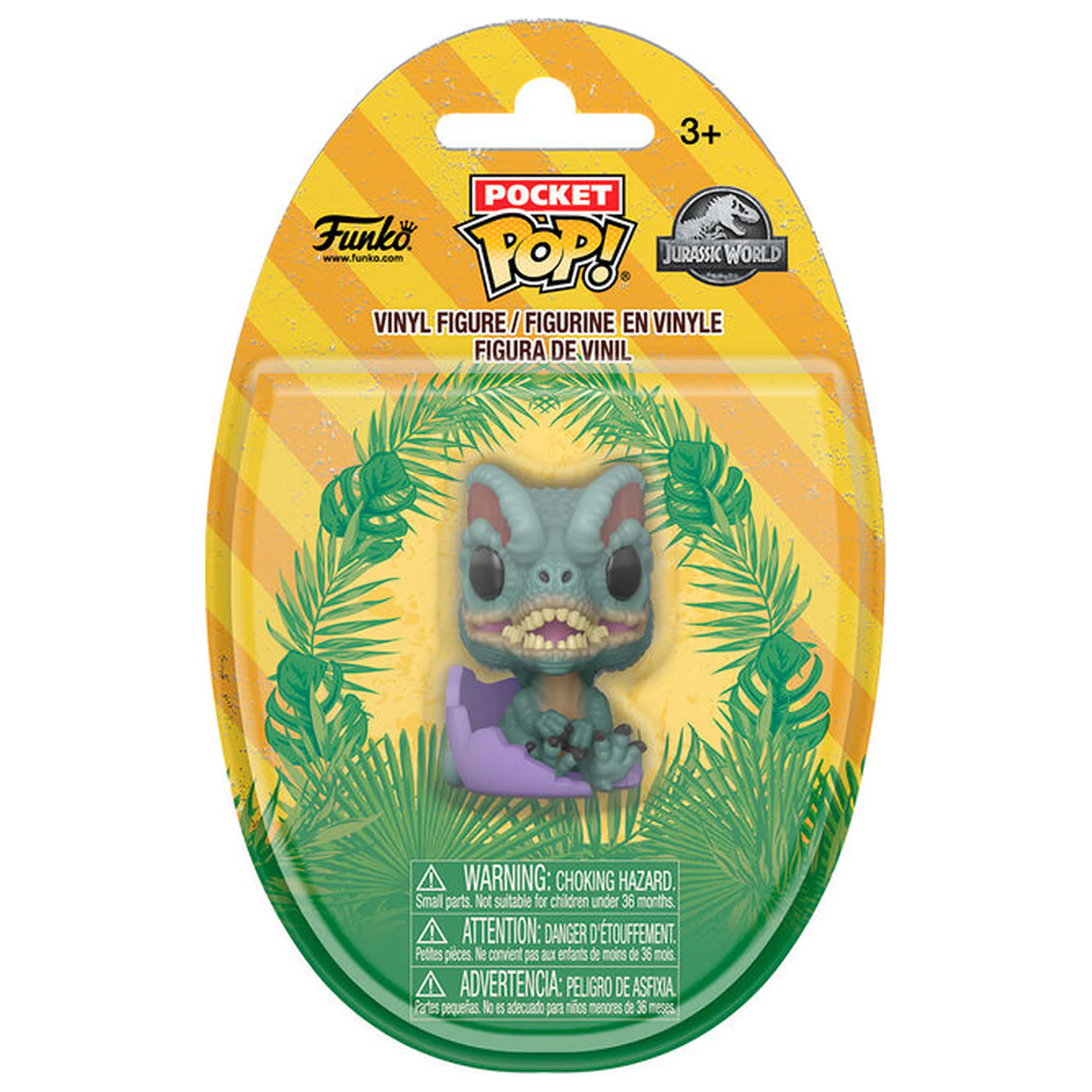 Pocket Funko POP Egg figura Jurassic World Dilophosaurus termékfotó