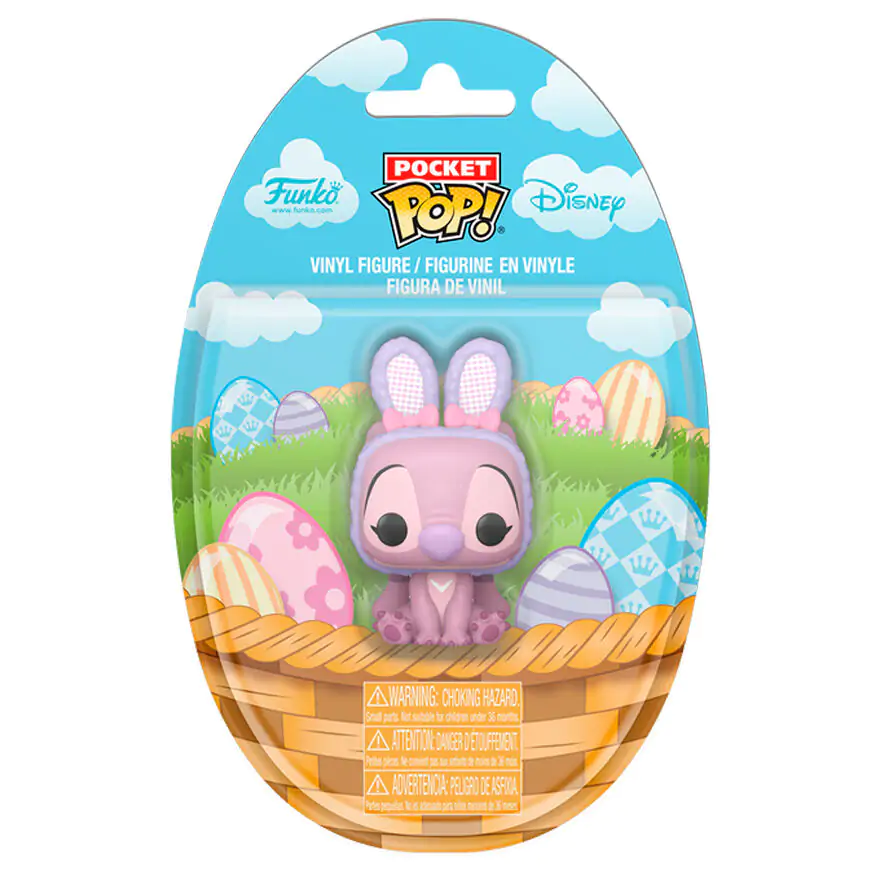 Pocket Funko POP figura Disney Stitch Angel Easter Bunny termékfotó