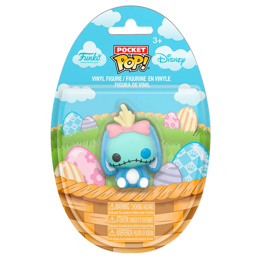 Pocket Funko POP figura Disney Stitch Scrump Easter Bunny termékfotó