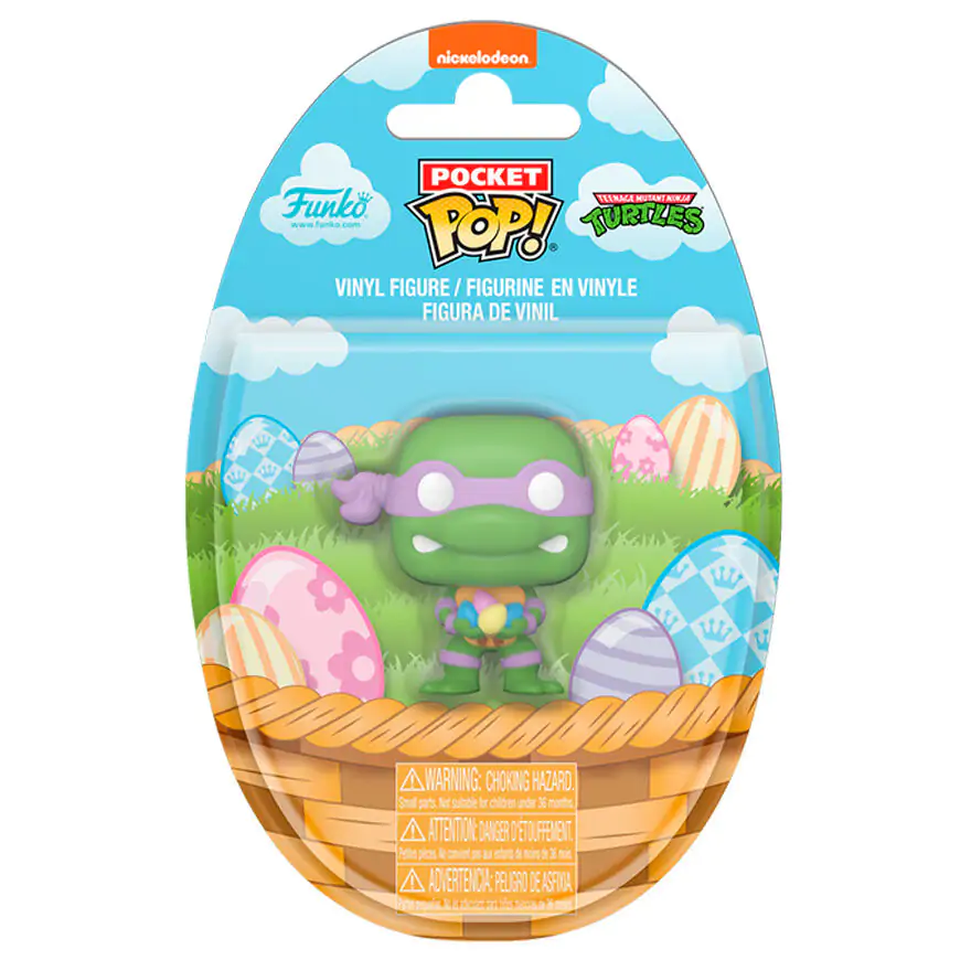 Pocket Funko POP figura Ninja Turtles Donatello Easter Egg termékfotó