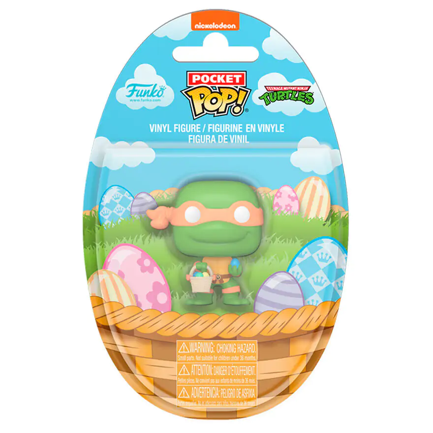 Pocket Funko POP figura Ninja Turtles Michelangelo Easter Egg termékfotó