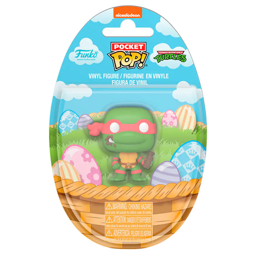 Pocket Funko POP figura Ninja Turtles Raphael Easter Egg termékfotó