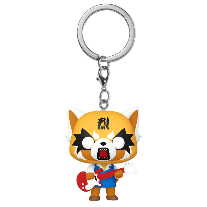 Pocket Funko POP Keychain Aggretsuko - Aggretsuko with Guitar termékfotó