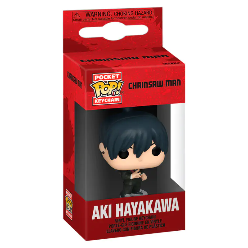 Pocket Funko POP kulcstartó Chainsaw Man Aki Hayakawa termékfotó