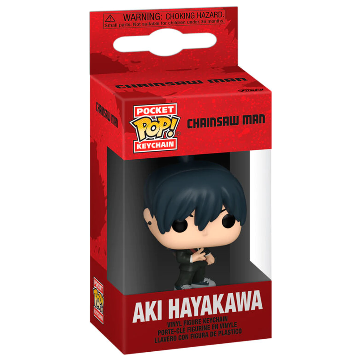 Pocket Funko POP kulcstartó Chainsaw Man Aki Hayakawa termékfotó