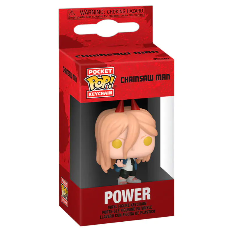 Pocket Funko POP kulcstartó Chainsaw Man Power termékfotó